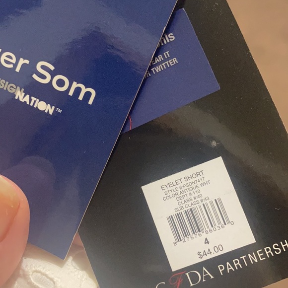 Peter Som eyelet shorts - Picture 7 of 7